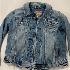 Abercrombie & Fitch Distressed Jean Jacket